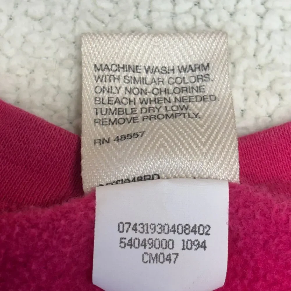 Vintage Cheetah Sweatsuit Kids Girls 4-5 Pink 2 Piece Set Track Made in USA